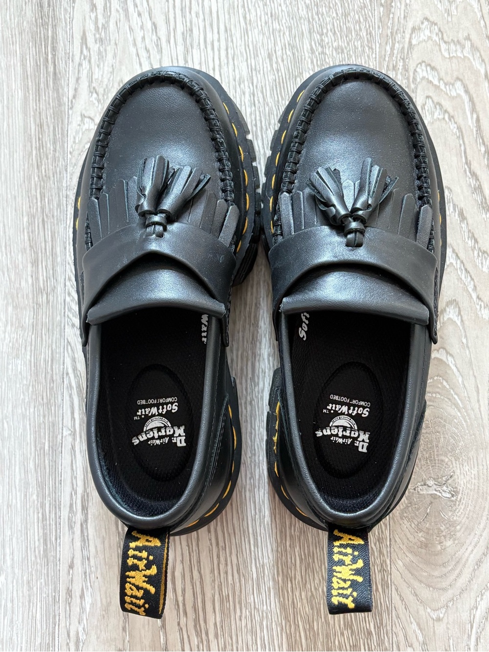Dr. Martens Audrick Nappa Lux Platform Loafers - Women’s US 6